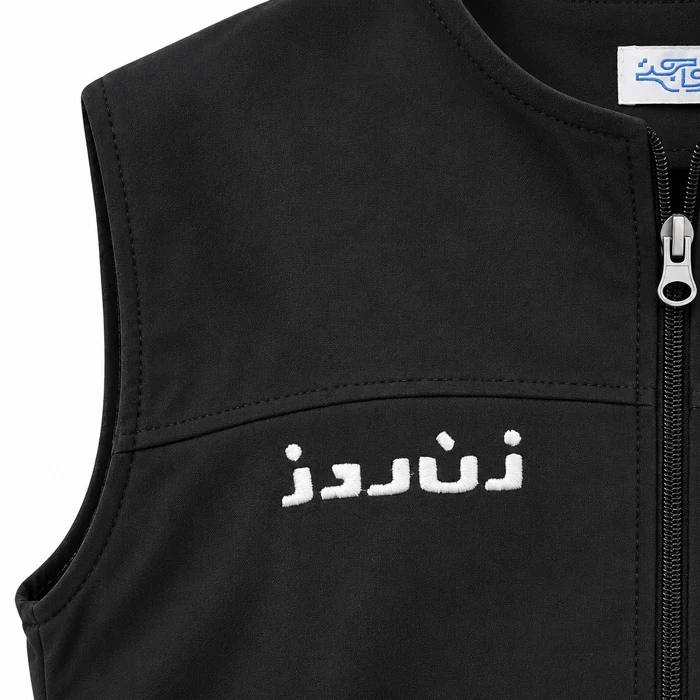 وست زنانه برند فرناز حاجتی مدل زن روز کد ۰۲ - تصویر از دوخت طرح