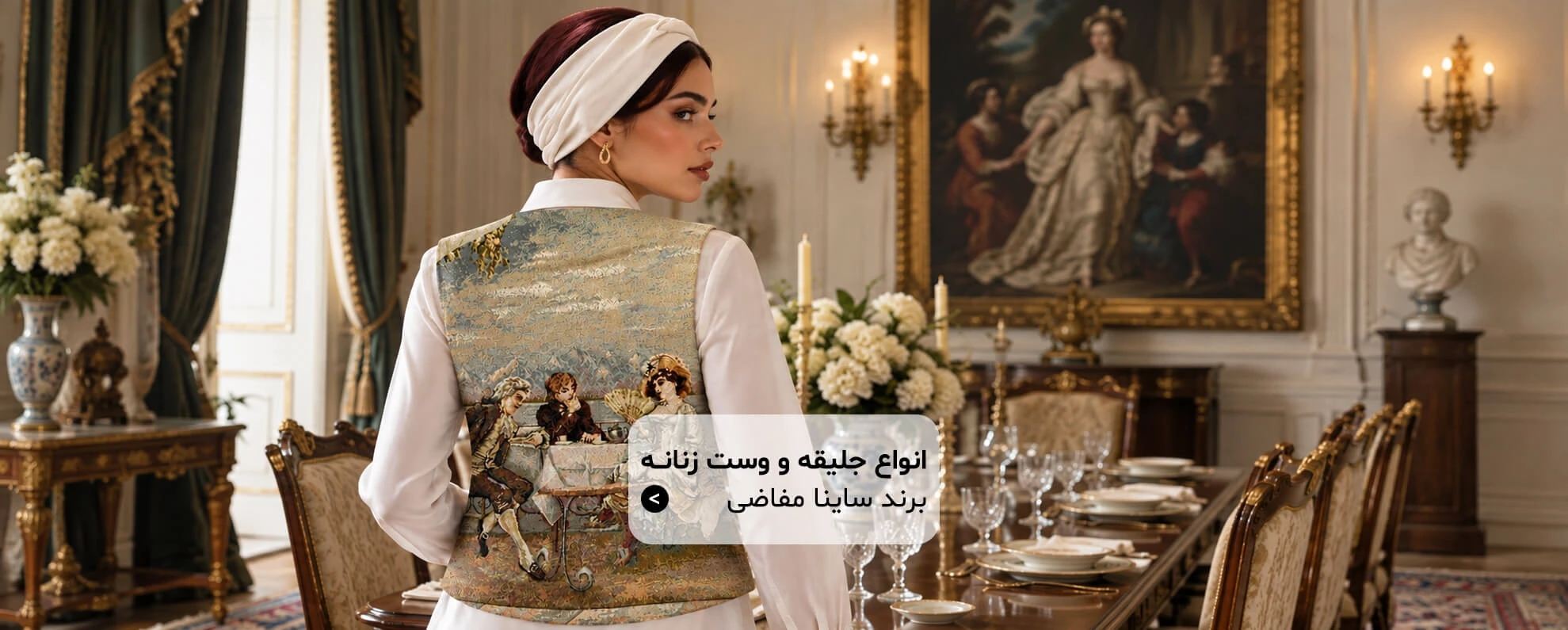 انواع جلیقه و وستهای زنانه برند ساینا مفاضی در ژومنت استایل