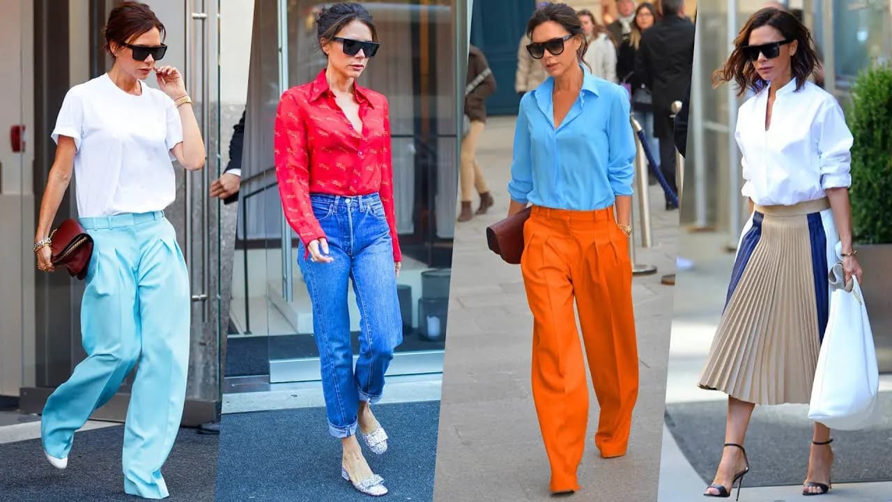 استایل تابستانه ویکتوریا بکهام