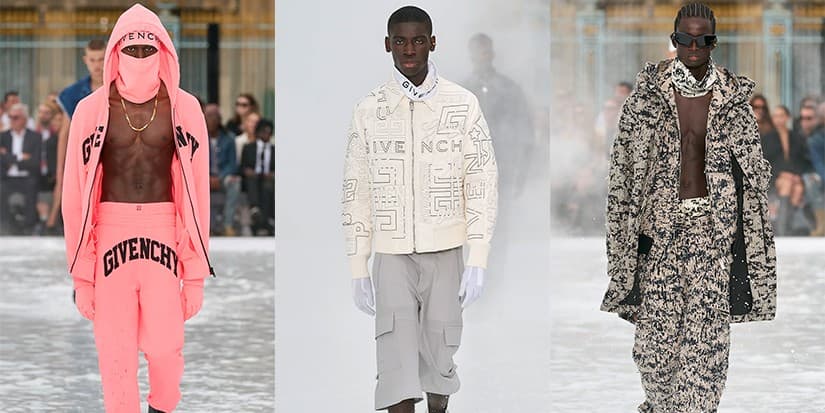 فشن شو مردانه ژیوانشی 2023 در هفته مد پاریس