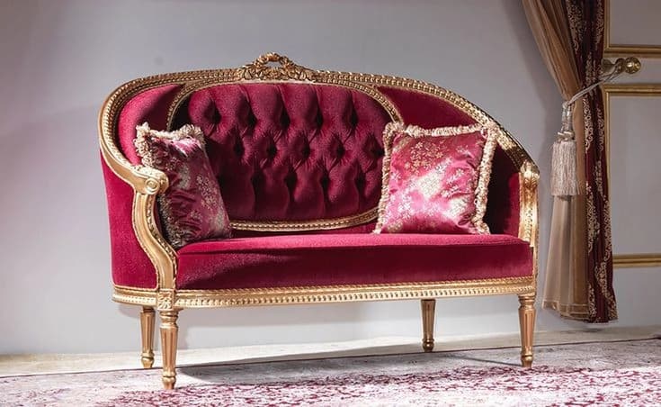 چیدمان مبلمان‌های سلطنتی