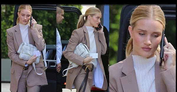 پوشیدن کت و شلوار به سبک رزی هانتیگتون