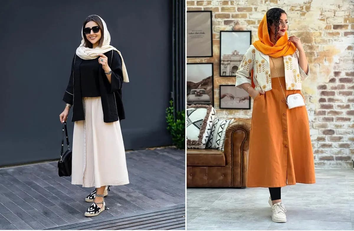 دامن‌های مناسب تابستان ۱۴۰۴