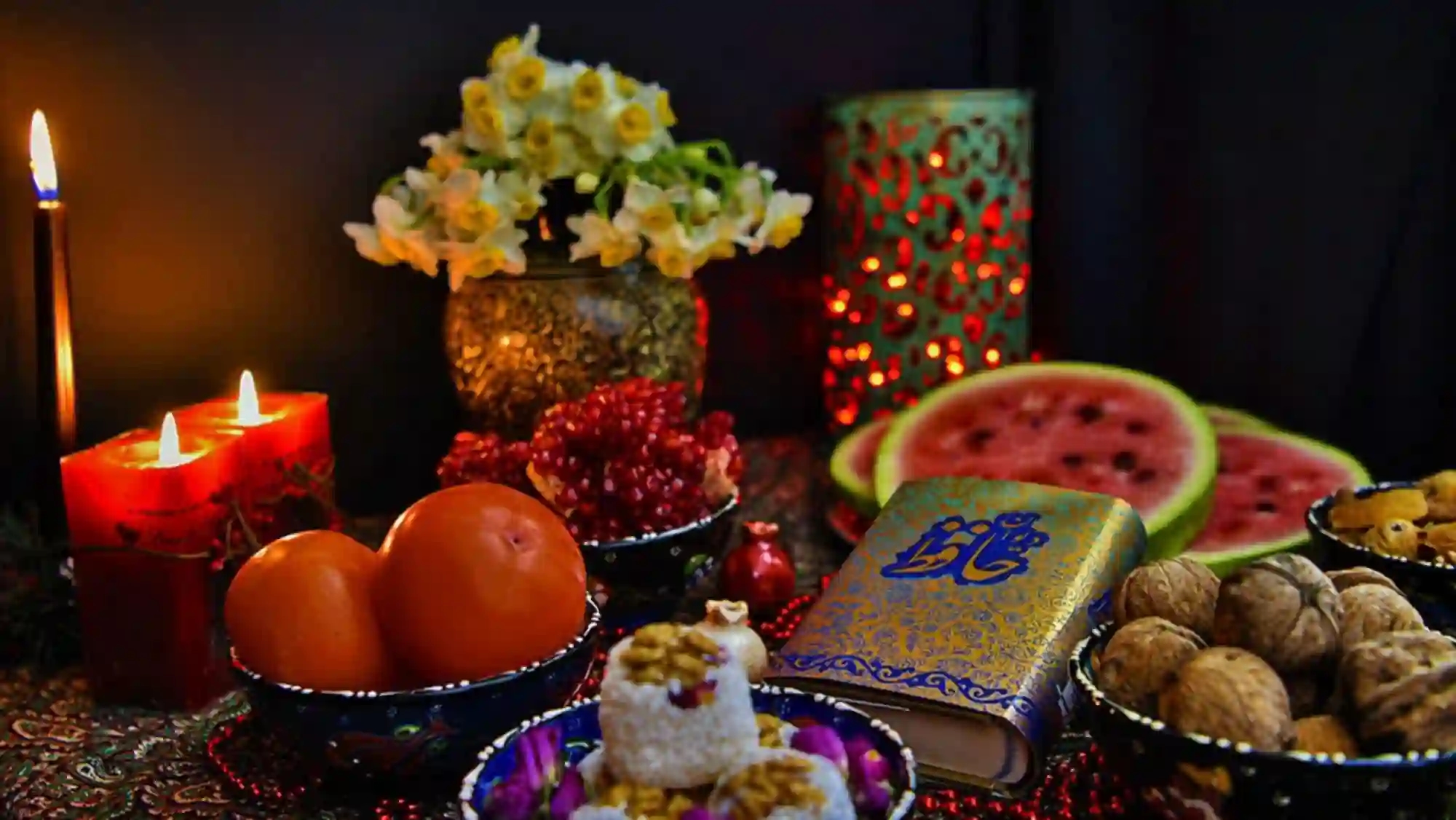سفره شب یلدا