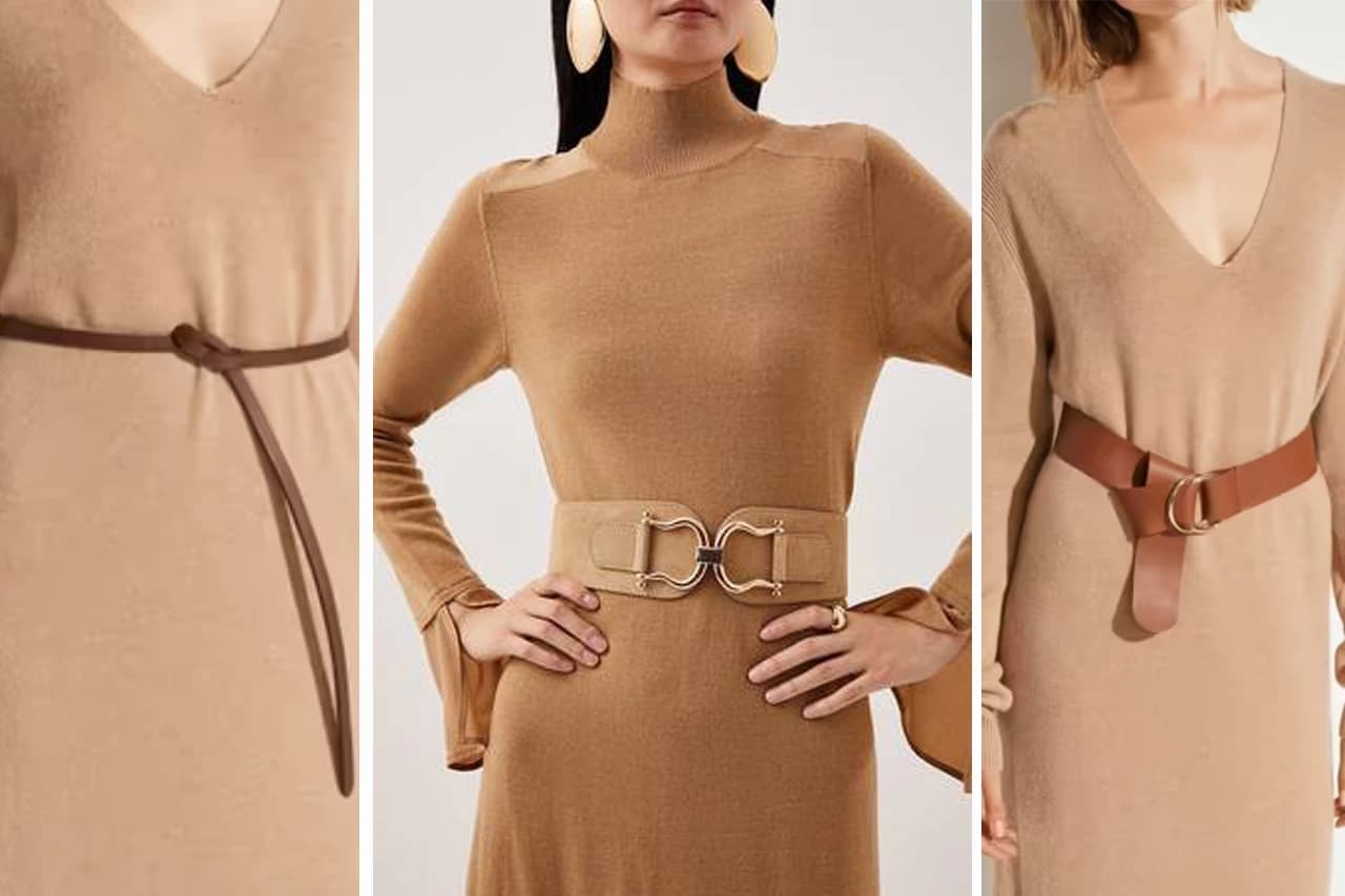 انواع کمربند زنانه