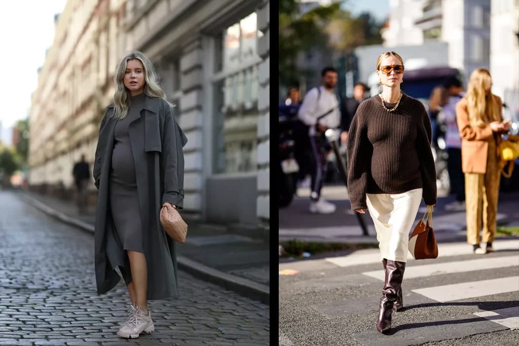 ۱۰ استایل مناسب برای خانمهای باردار