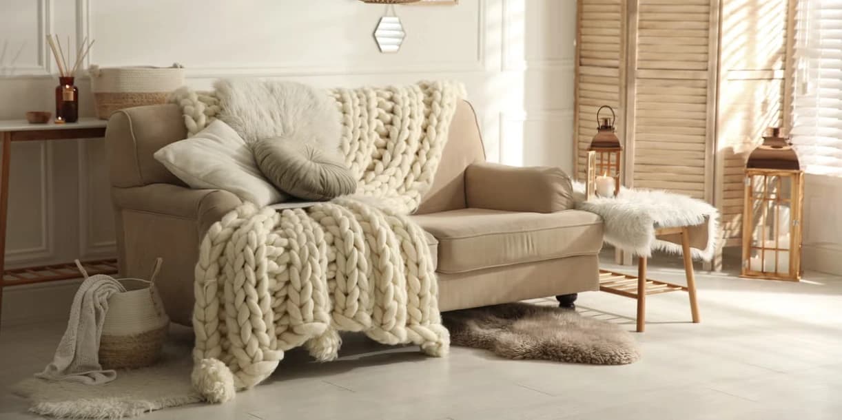 چند ایده پتوهای رو مبلی