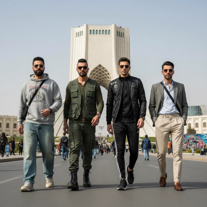 انواع پوشاک مردانه
