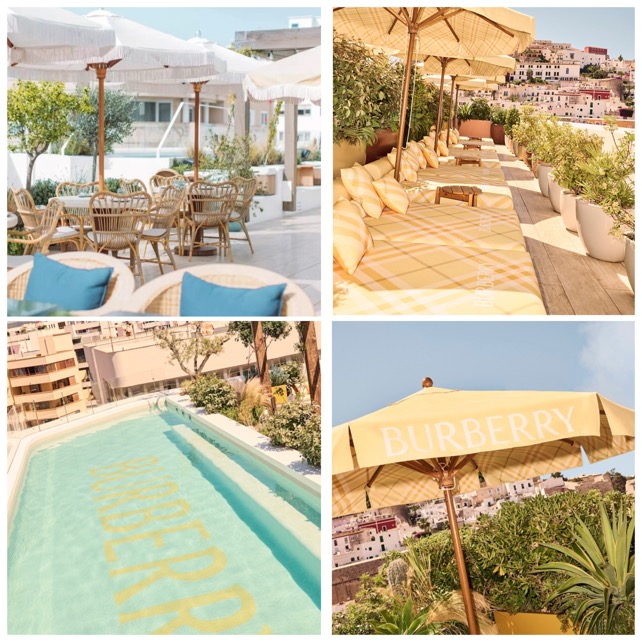 پاپ اپ استور برند بربری در ایبیزا اسپانیا برای تابستان ۲۰۲۵